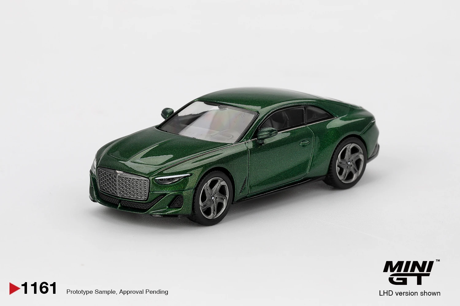 4fb6a41ee1cf12462fabc48c160a924020251118021944253 Mini GT 1/64 Bentley Batur Scarab Green - Görsel 1