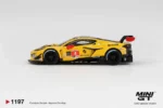 Mini GT 1/64 Chevrolet Corvette Z06 GT3.R #4 Corvette Racing by Pratt Miller Motorsports 2025 IMSA Daytona 24 Hrs - Görsel 3
