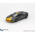 BBR Models 1:64 Ferrari 296 GTB Assetto Fiorano – Grigio Scuro Grey BBRFER64007