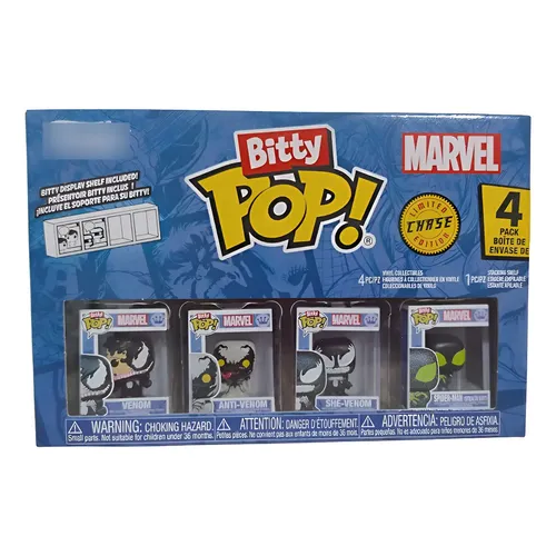 D_Q_NP_2X_701587-MLB93856073569_092025-P Funko Bitty POP! Marvel - Spider-Man 4'lü Paket Chase - Görsel 1