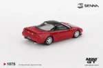 Mini GT 1/64 Honda NS-X Prototype Midship Sports 1989 Ayrton Senna w/ Figure MGT01075 - Görsel 2