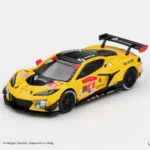 Mini GT 1/64 Chevrolet Corvette Z06 GT3.R #4 Corvette Racing by Pratt Miller Motorsports 2025 IMSA Daytona 24 Hrs