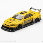 Mini GT 1/64 Nissan LB-ER34 Super Silhouette SKYLINE Sport Yellow
