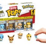Funko Bitty Pop 4-Pack Pokemon - Squirtle, Eevee, Growlith, Psyduck
