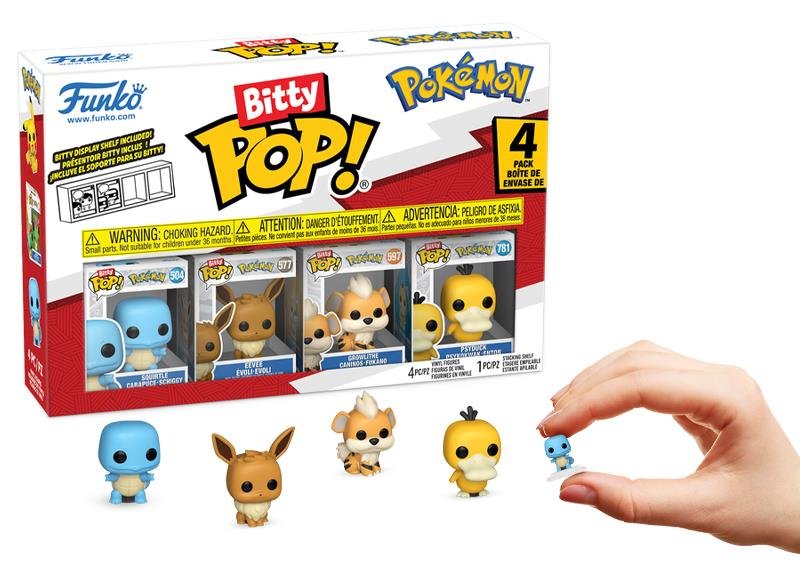 funko-bitty-pop-4-pack-pokemon-6974_1 (1) Funko Bitty Pop 4-Pack Pokemon - Squirtle, Eevee, Growlith, Psyduck - Görsel 1