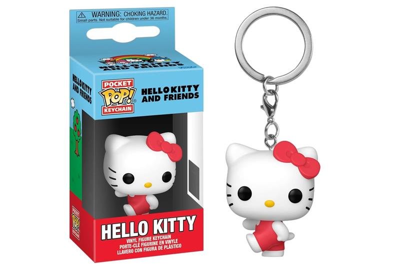 funko-pocket-pop-sanrio-hello-7501_1 Funko Pocket Pop Sanrio: Hello Kitty Red Anahtarlık - Görsel 1