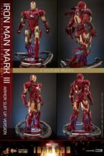 Iron Man Mark III (Armor Suit Up Version) Diecast Sixth Scale Figure - Görsel 14