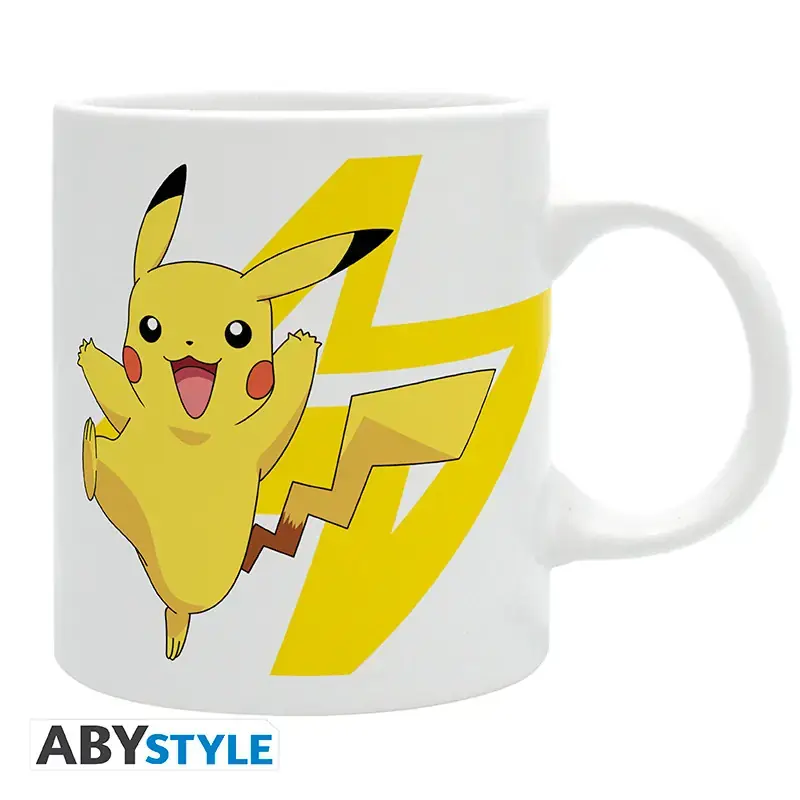 image-1080 POKEMON Mug Logo & Pikachu - Görsel 1