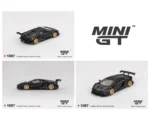 Mini GT 1/64 LB WORKS Lamborghini Aventador Limited Edition Matte Black - Görsel 2