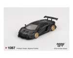 Mini GT 1/64 LB WORKS Lamborghini Aventador Limited Edition Matte Black