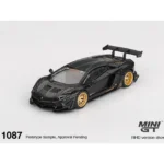 Mini GT 1/64 LB WORKS Lamborghini Aventador Limited Edition Matte Black