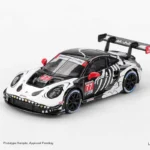 Mini GT 1/64 Porsche 911 GT3 R AO Racing Skeleton 2025 IMSA Petit Le Mans #77 MGT01143