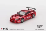 Mini GT 1:64 Toyota Supra A80 Top Secret GT-300 Red Chrome Model Araba MGT01132 - Görsel 2