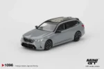 Mini GT BMW M5 Touring G99 Brooklyn Grey Metallic MGT01096 1:64 Diecast Model Araba - Görsel 2