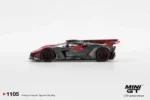 Mini GT Bugatti Bolide Red MGT01105 1:64 Diecast Model Araba Koleksiyonluk - Görsel 2