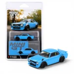 Mini GT 1/64 Nissan LB Works HAKOSUKA Baby Blue Blister Paket
